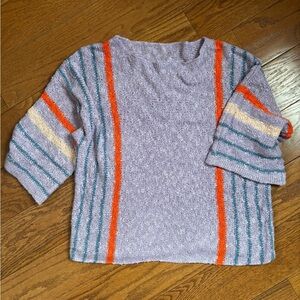 Colorful Striped Women's Sweater